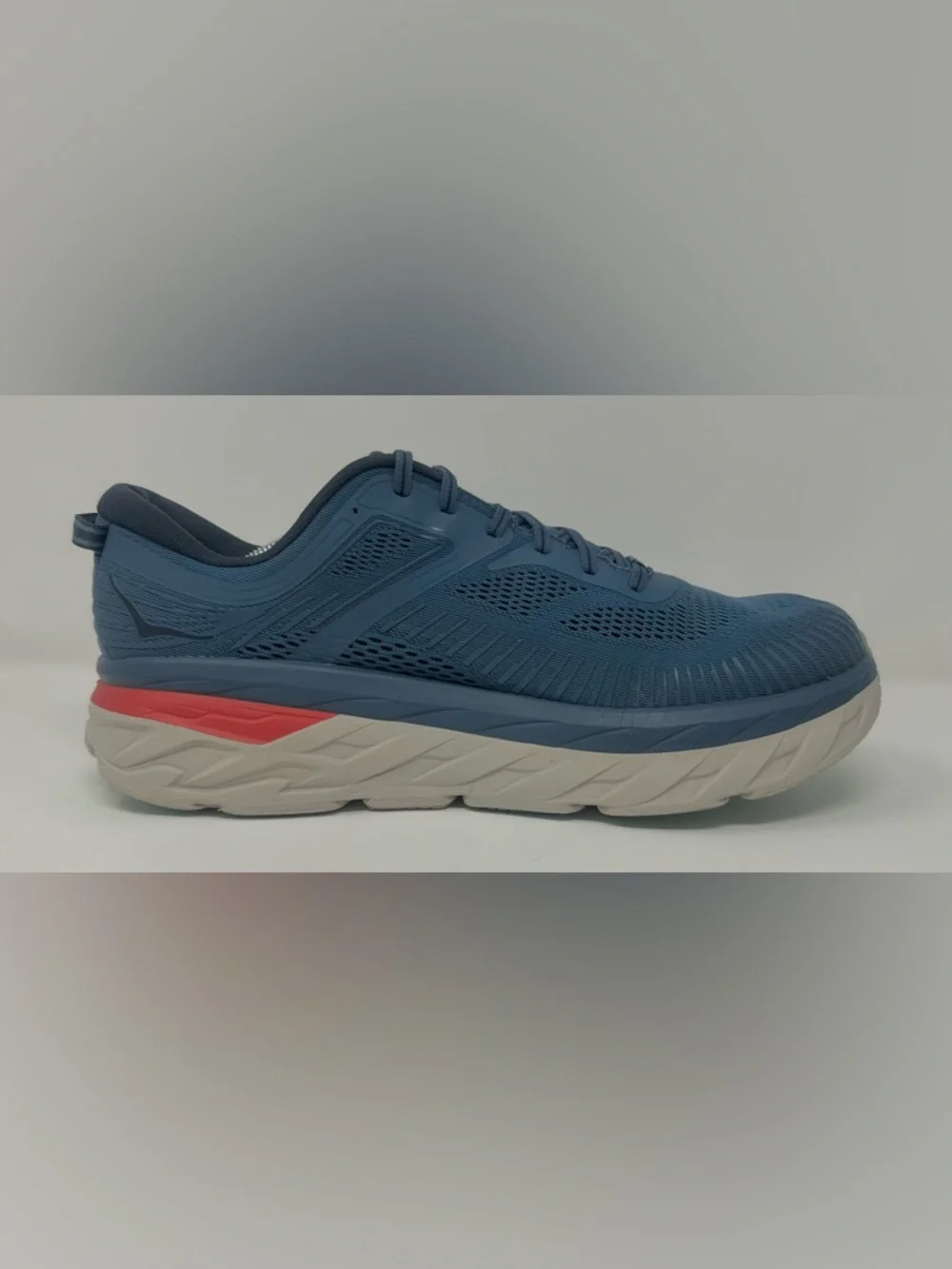 Hoka Bondi 7 Men’s Real Teal Outer Space Blue Running (Cleaned & Refreshed)